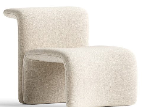 Michel Boyer - Pair of Chairs 3D Model