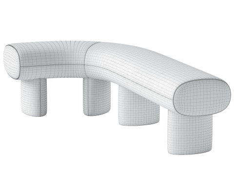Litho Bench Model 3D