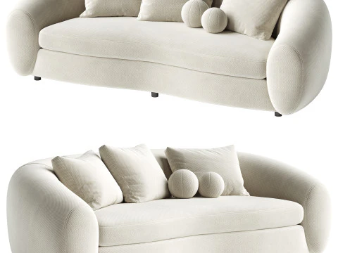June Sofa 3D Model