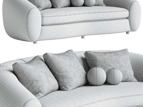 June Sofa 3D Model