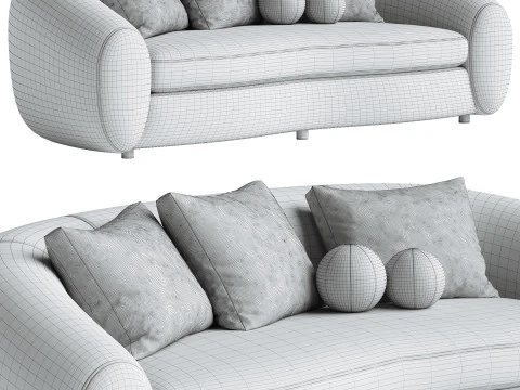 June Sofa 3D Model