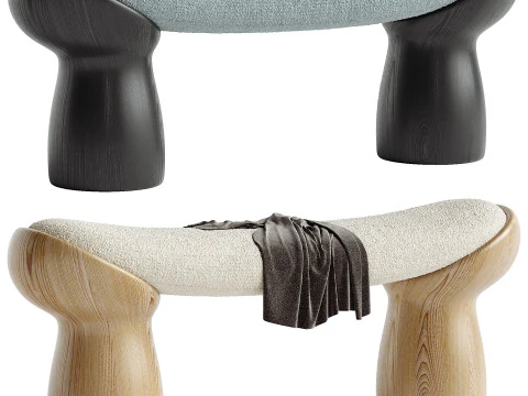 소니아 벤치 3D 모델