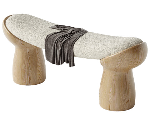 SONIAH BENCH 3D Model