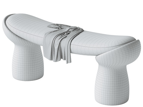 SONIAH BENCH 3D Model