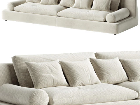 Tender Sectional Sofa 3D Model