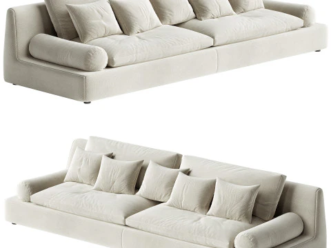 Tender Sectional Sofa 3D Model