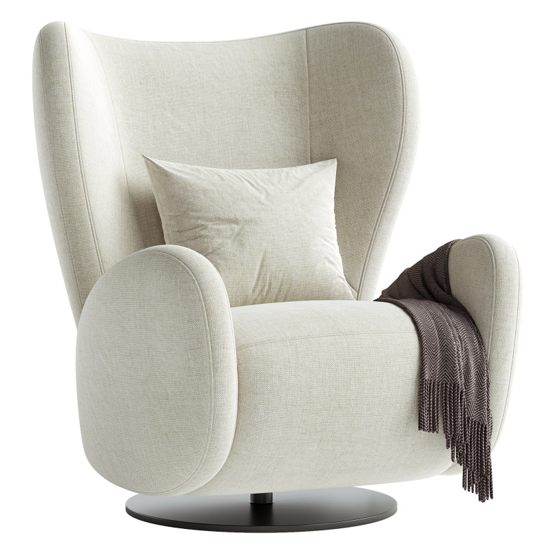 Fiorita Natuzzi Italia 3Dモデル .c4d .max .obj .3ds .fbx .stl .blend