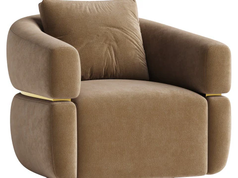 MCCLOUD SWIVEL CHAIR 3D Model