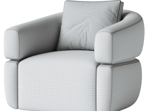 MCCLOUD SWIVEL CHAIR 3D Model