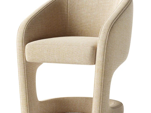 Ronaldo Dining Chair 3D Model