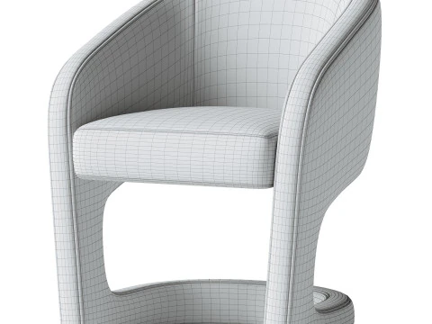 Ronaldo Dining Chair 3D Model