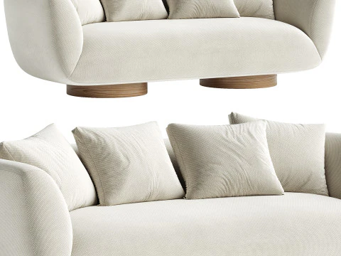 Divano Camelia Modello 3D