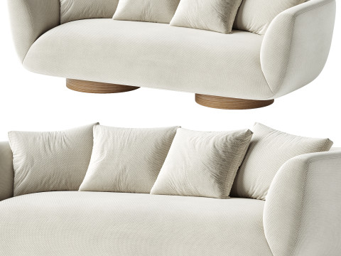Camellia Sofa 3D-Modell