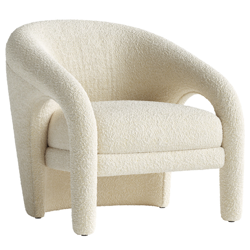 Vladimir Kagan sculptural lounge armchair for Weiman Modelo 3D .c4d .max .obj .3ds .fbx .stl .blend