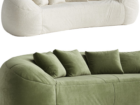 Raphael Raffel Croissant sofa 3D-Modell