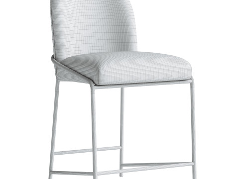 Dresta Dining Chair Dresta Counter Stool 3D Модель