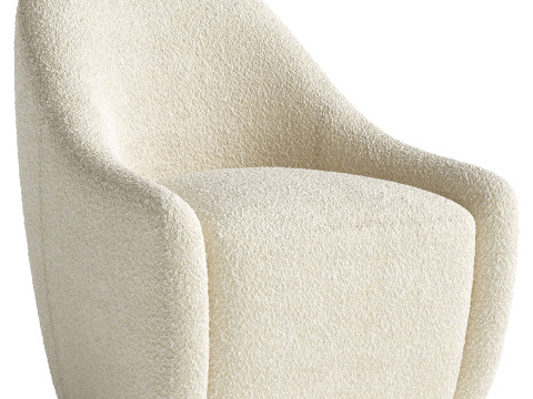 LEVI SWIVEL CHAIR-KNOLL SAND 3Dモデル