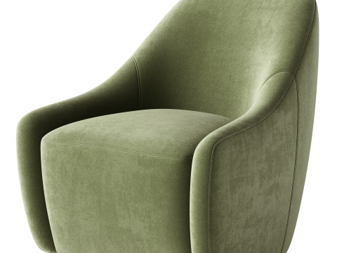 LEVI SWIVEL CHAIR-KNOLL SAND 3Dモデル