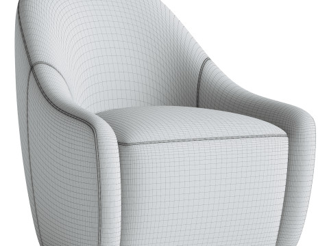 LEVI SWIVEL CHAIR-KNOLL SAND 3Dモデル