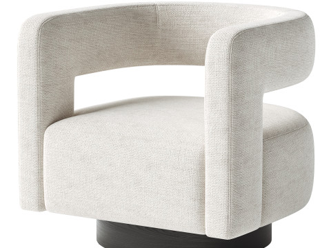 Katharine Armchair 3D 模型