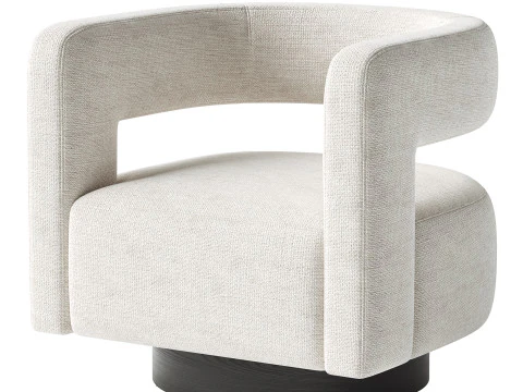 Katharine Armchair 3D Model