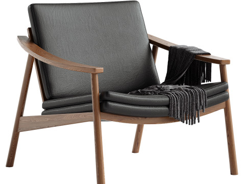 Harlowe Lounge Chair Modello 3D