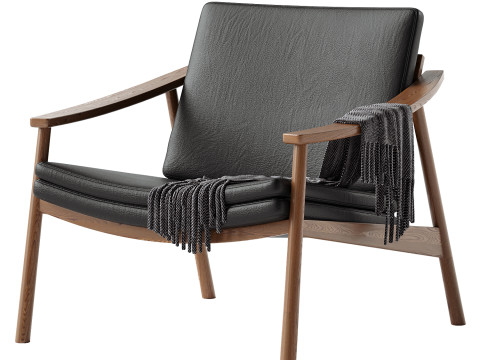 Harlowe Lounge Chair Modello 3D