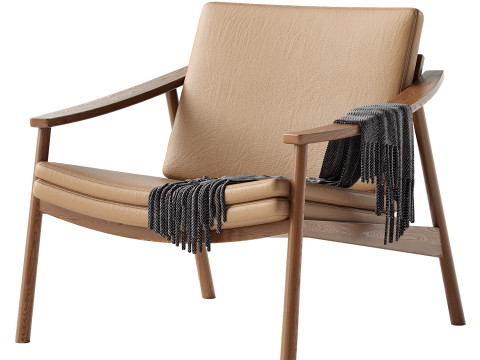 Harlowe Lounge Chair Modello 3D