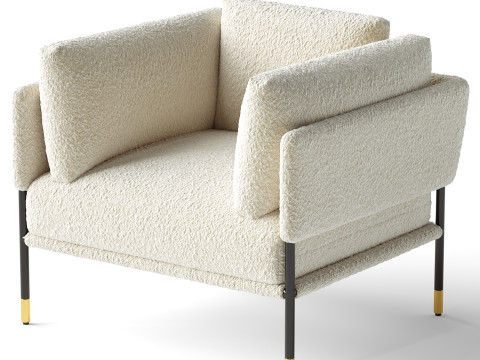 Kian Armchair Modello 3D