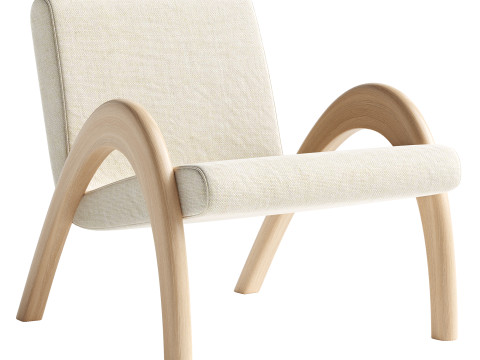 ARMCHAIR CARACOLE COCO 3D मॉडल