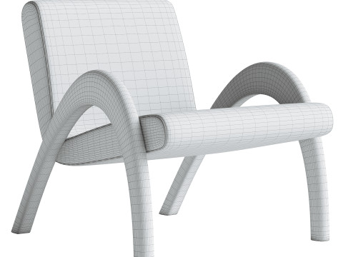 ARMCHAIR CARACOLE COCO Model 3D