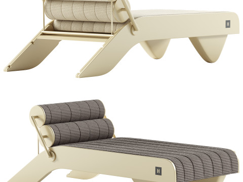 TROPEZ DAYBED SUNSET STRIPES Modelo 3D