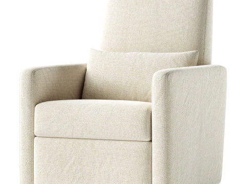 QUICK SHIP GRANO GLIDER RECLINER 3D Model