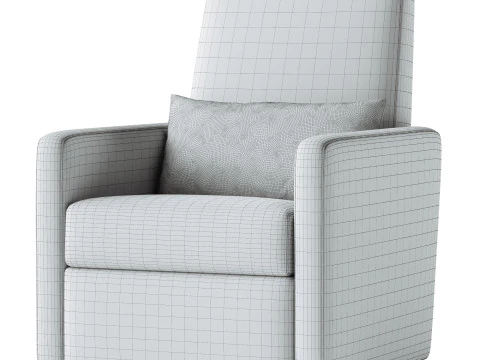 QUICK SHIP GRANO GLIDER RECLINER 3D Model
