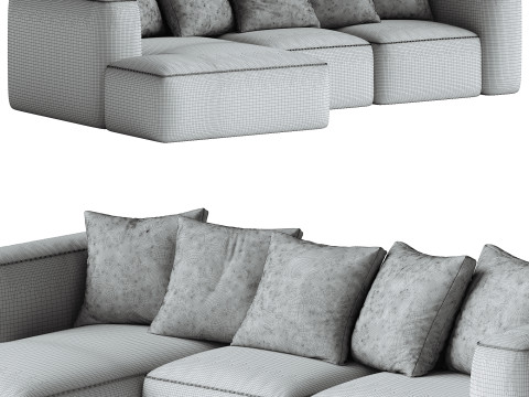 Downtime Corner Cinema Sofa 3Dモデル