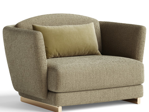 PARIS PANAME Armchair By Roche Bobois 3D Model