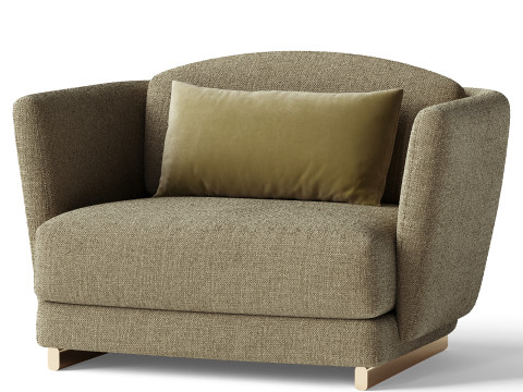 PARIS PANAME Armchair By Roche Bobois 3D Model