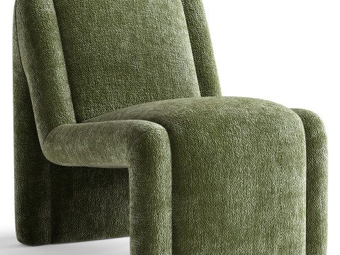 McCall Chenille Accent Chair 3Dモデル