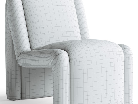 McCall Chenille Accent Chair 3Dモデル