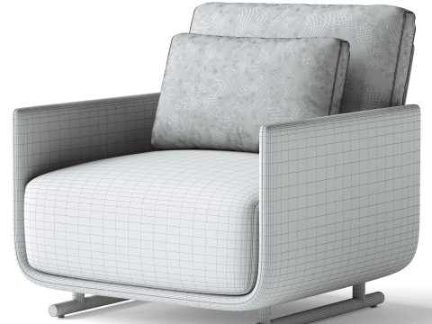 Spirit armchair 3D Model