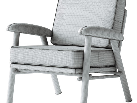 Ludwig armchair 3D Model