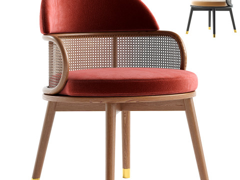 Ruma Dining Chair 3D मॉडल