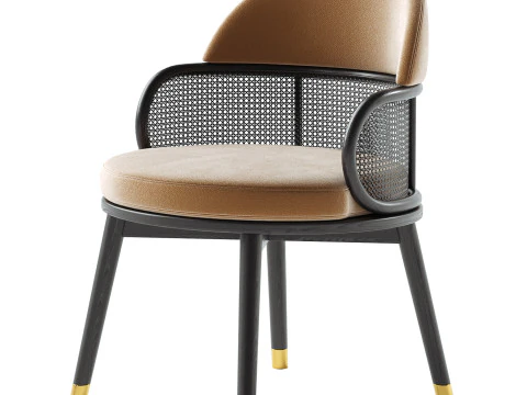 Ruma Dining Chair 3D Model