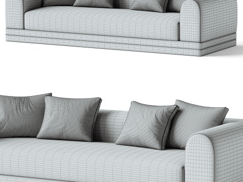 The Aqueduct Modular Sofa 255 cm Model 3D