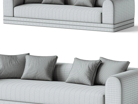 The Aqueduct Modular Sofa 255 cm 3D Model
