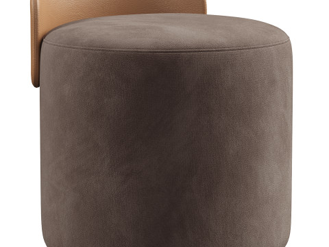 Pouf avec dossier Modèle 3D