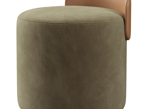 Pouf avec dossier Modèle 3D