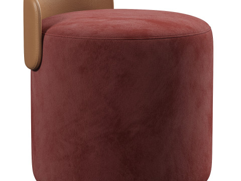 Pouf avec dossier Modèle 3D