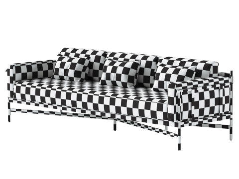 ハーストアウトドアソファ 3Dモデル