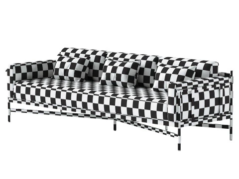 Hearst Outdoor Sofa 3D Model